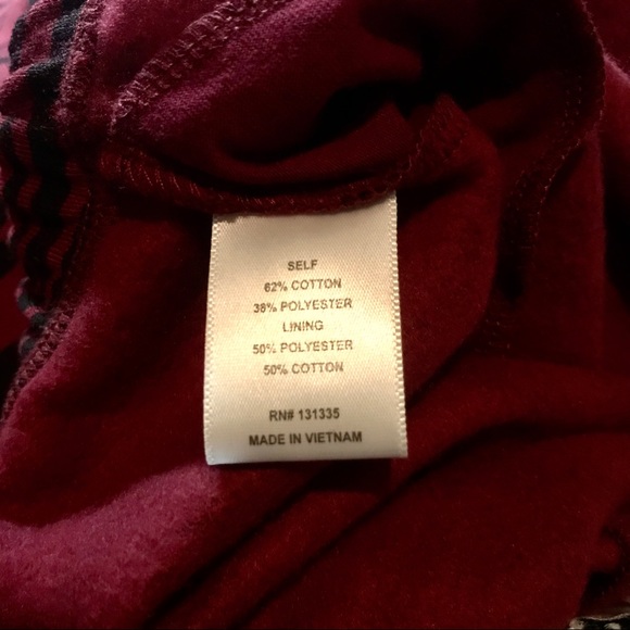 Socialite Tiger Print Stripes Red Black Sweat Pant - Picture 5 of 6